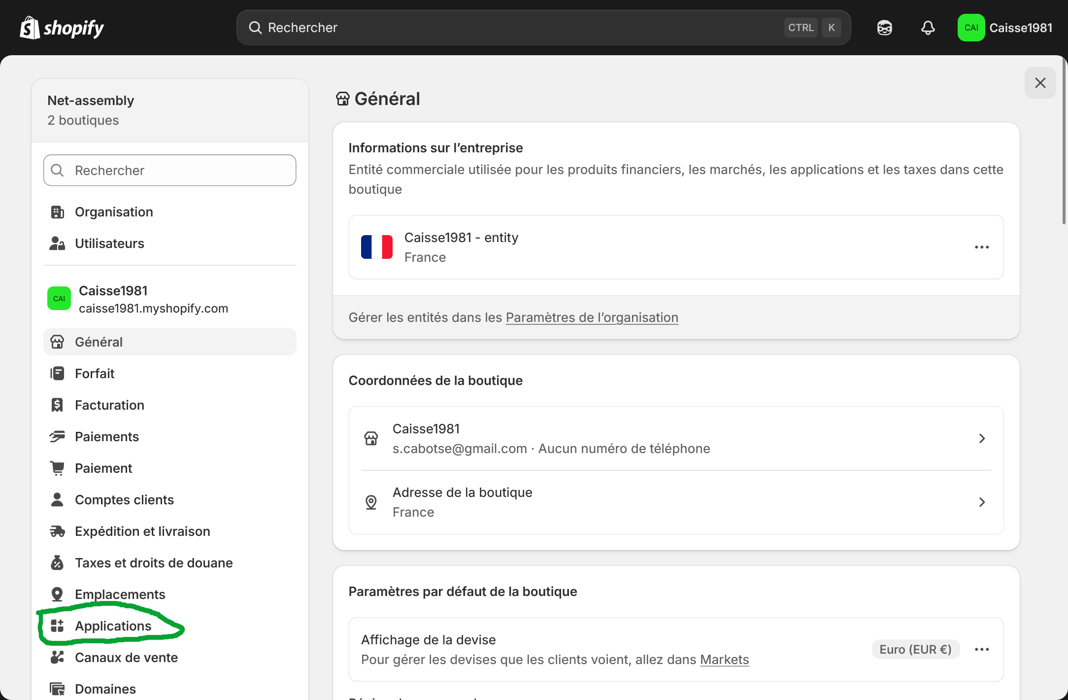 Shopify apps and sales channels